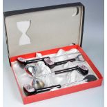 1960S NOVELTY COCKTAIL SET WITH GOLF CLUB ENDS