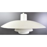 LOUIS POULSEN - PH 4/3 - ORIGINAL RETRO CREAM ENAMEL CEILING LIGHT