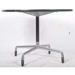 CHARLES & RAY EAMES - HERMAN MILLER PEDESTAL TABLE