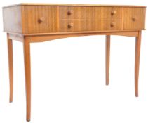 HEALS OF LONDON WALNUT WRITING TABLE DESK