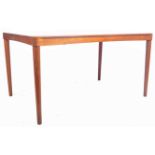 HW KLEIN FOR BRAMIN DANISH TEAK EXTENDING DINING TABLE