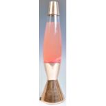 RETRO 20TH CENTURY ROCKET LAVA LAMP ON CONICAL BASE