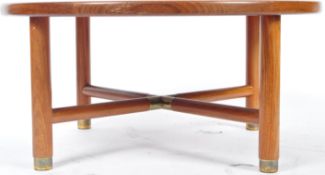 BRITISH MID CENTURY DESIGN - GPLAN TEAK SUNBURST COFFEE TABLE