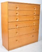 MEREDEW FURNITURE LIGHT OAK CHEST OF DRAWERS