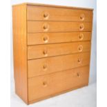 MEREDEW FURNITURE LIGHT OAK CHEST OF DRAWERS