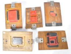 SET OF RETRO INDUSTRIAL FACTORY MOULDS