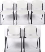 PROJECT - MODEL S8001 - SET OF OFFICE / DINING STACKING CHAIRS