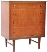 HOMEWORTHY MID 20TH CENTURY TEAK WOOD CHEST OF DRAWS