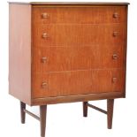 HOMEWORTHY MID 20TH CENTURY TEAK WOOD CHEST OF DRAWS