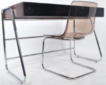CONTEMPORARY RETRO MODERNIST OFFICE DESK AND CHAIR
