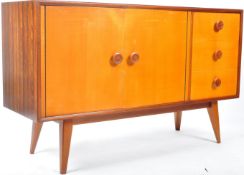 PETER HAYWARD FOR VANSON FURNITURE WALNUT & BEECH SIDEBOARD