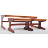 MID CENTURY TEAK NESTING TABLES BY PORTWOOD OF GLA