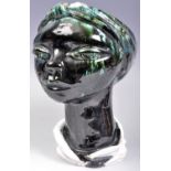 RETRO VINTAGE 1960'S STUDIO ART POTTERY BUST