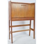 ARTS & CRAFTS SOILD LIGHT OAK BUREAU DESK OF GOOD PROPORTIONS