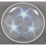 RENE LALIQUE VOLUBILIS OPALESCENT GLASS CENTERPIECE BOWL