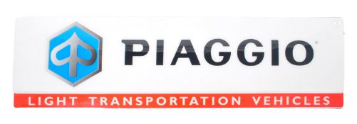 ORIGINAL ADVERTISING LIGHT BOX SIGN FOR PIAGGIO SCOOTERS