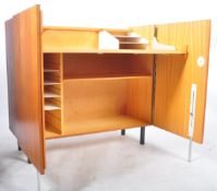 MID CENTURY TEAK METAMORPHIC DESK / BUREAU