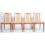 LESLIE DANDY FOR G PLAN SET OF FOUR TEAK WOOD DINING CHAIRS