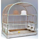 RETRO VINTAGE WIRE WORK FOUR BIRD BIRD CAGE