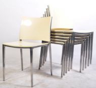 BONTEMPI CASA SET OF STACKING DINING CHAIRS