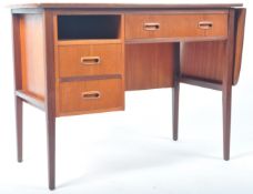 RETRO VINTAGE TEAK WOOD METAMORPHIC DESK