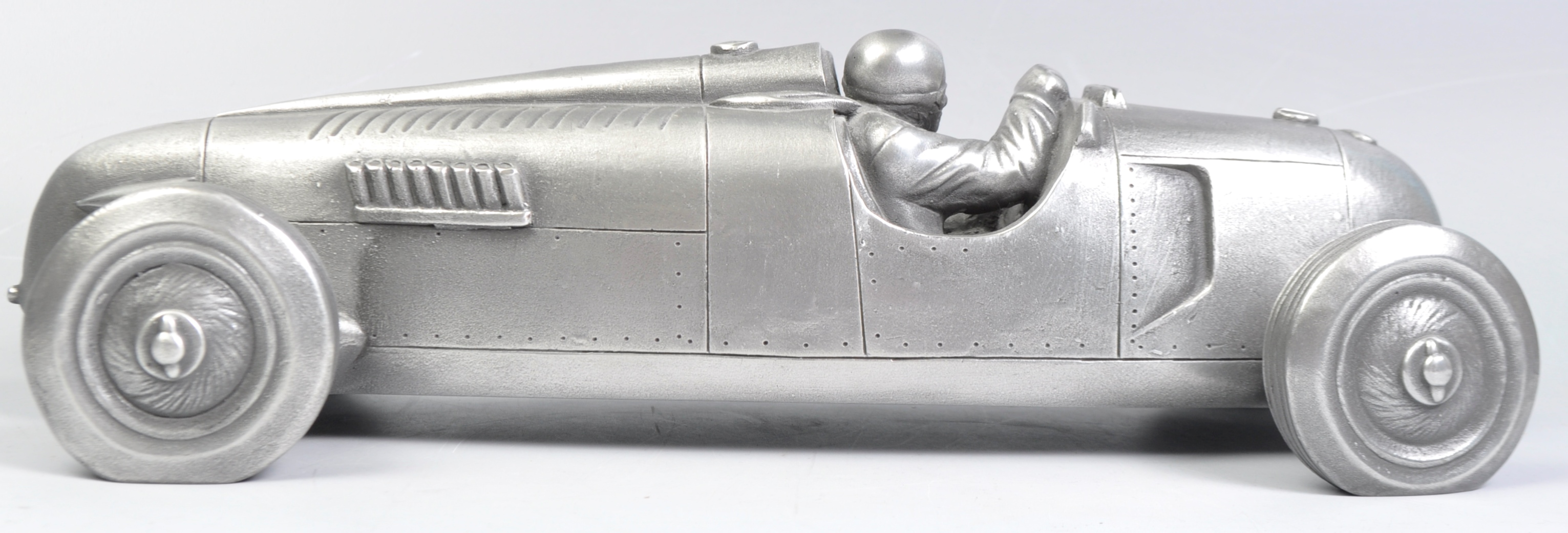 COMPULSION GALLERY PEWTER MODEL OF AN AUDIO RACE CAR - Image 3 of 5