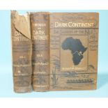 Stanley (Henry M), Through the Dark Continent, 2 vols, plts, fldg maps, illus, pic cl gt, 8vo, 1878,