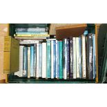 A quantity of books on fly fishing, fly tying, salmon, etc.