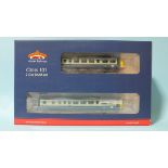 Bachmann OO Gauge, 32-287 Class 101 2-car DMU set no.s E54364 and E51217, boxed.