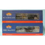 Bachmann OO Gauge, 31-127 BR 3000 Class ROD 2-8-0 locomotive and tender and 32-254A LNER W D