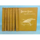 Butler (Arthur G) & Frohawk (F W, Illustr.), British Birds with their Nests and Eggs, 6 vols, 24 col