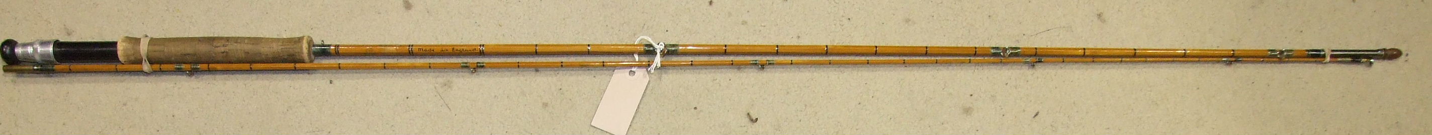 A Farlow & Co. 'Jubilee' 8ft 6-inch 2-piece split-cane trout rod. - Image 2 of 3