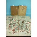 Thompson (W Harding), Devon Coast, A Survey of its Moors and Rivers ....., frontis, plts, fldg maps,