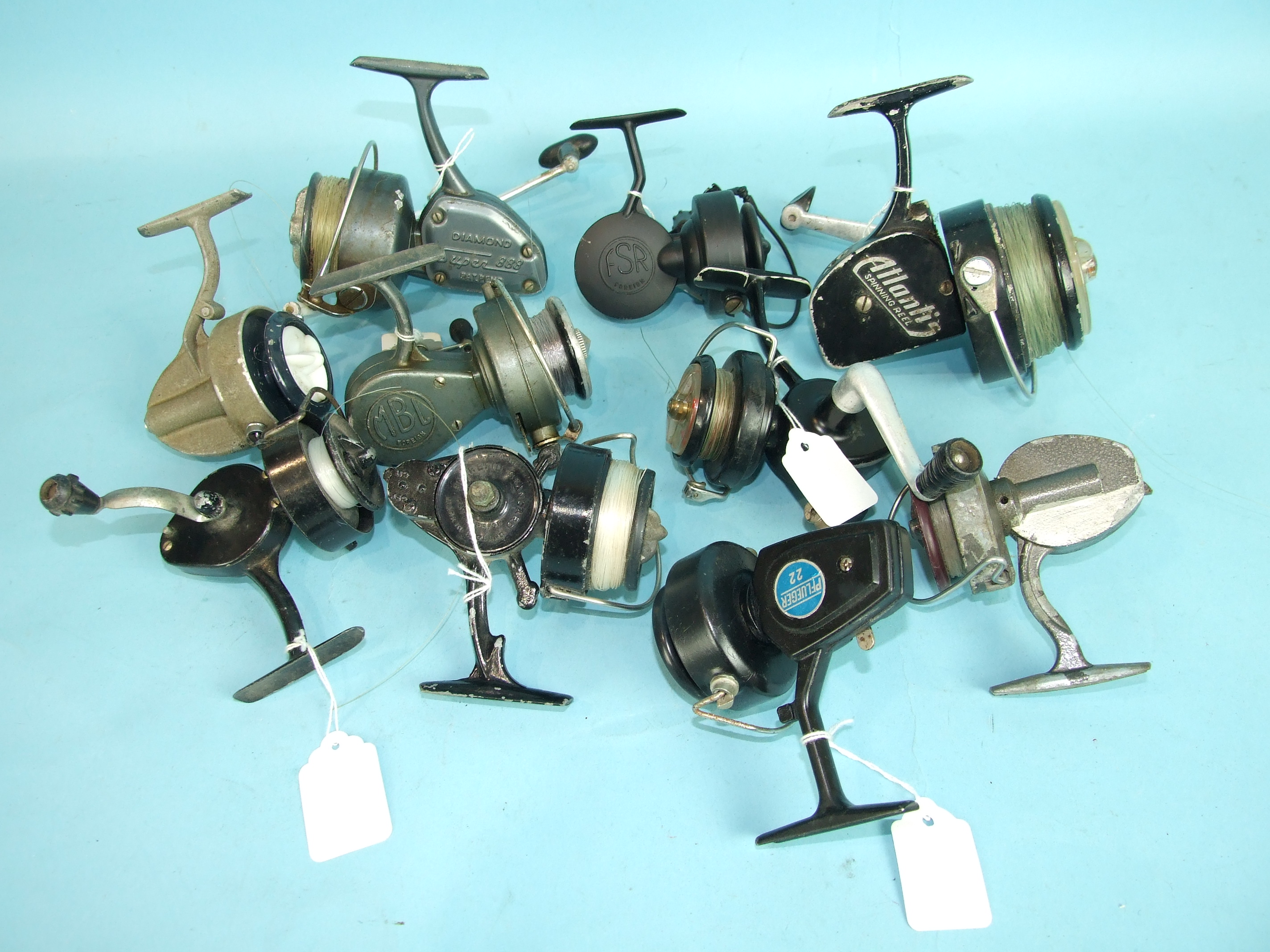 A collection of seven Mitchell CAP fixed-spool spinning reels, models 302, 304, 305, a Mitchell - Image 2 of 2