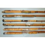 James Bayne, "Callander", an 11ft 6-inch 3-piece split cane spinning rod, a Carter & Co. 10ft 6-inch