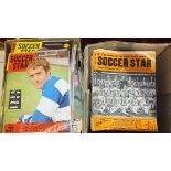 A large collection of 'Soccer Star' magazines from the late-1950's and early-1960's, comprising: Vol