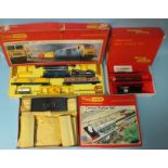 Triang Hornby OO Gauge, an RS.602 Freightliner Set, (incomplete), R323 Operating Royal Mail Coach