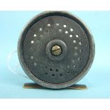 A C Farlow & Co. Ltd Perfect Pattern 10B 3-inch fly reel, with Holdfast logo.