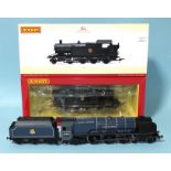 Hornby OO Gauge, R3463 BR Class 52xx 2-4-0 tank engine no. 5231, boxed and a Duchess Class 4-6-2