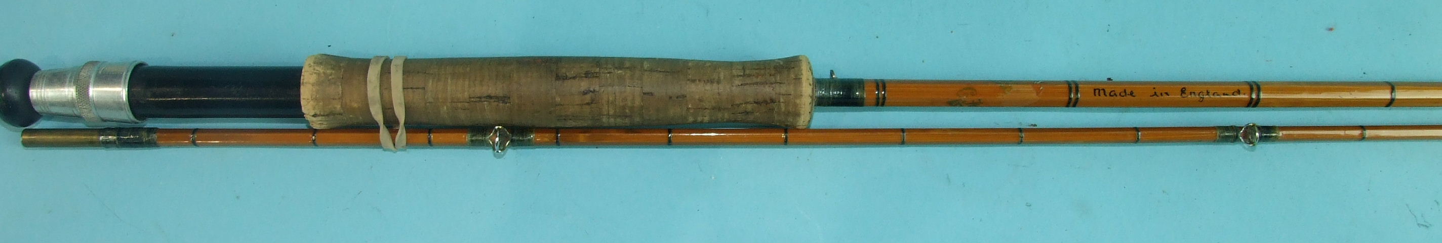 A Farlow & Co. 'Jubilee' 8ft 6-inch 2-piece split-cane trout rod. - Image 3 of 3