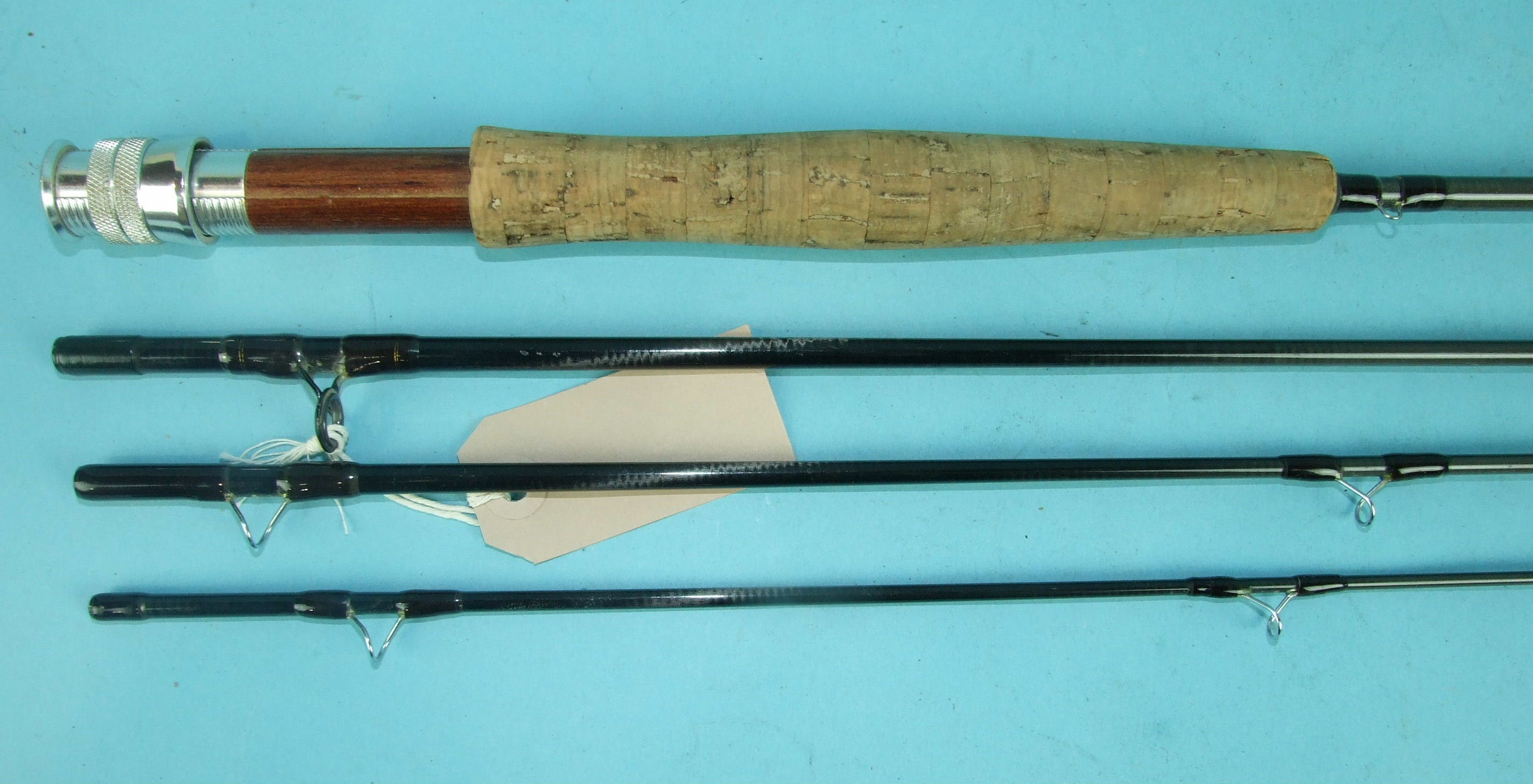 A White River Classic No.6 graphite rod, four other graphite rods, two tubular steel trout rods - Image 2 of 3