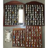 A large collection of modern ceramic thimbles, approximately 270.