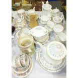 A Royal Albert Memory Lane tea and coffee service, 39 pieces and other items.