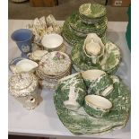 A collection of tea ware, dinner ware and other ceramics.