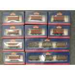Bachmann OO gauge, boxed wagons, comprising two 37-095 sets of three Northern private owner
