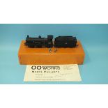 OO Works, a kit-built BR black Class 700 0-6-0 locomotive and tender No. 30315, boxed, with