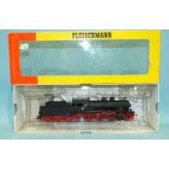 Fleischmann HO gauge, 414401 DB 2-6-2 Class 54 locomotive and tender, no. 54 1692, boxed with