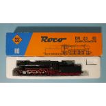 Roco HO Gauge, BR23 2-6-2 locomotive and tender No. 23105, boxed.