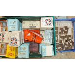 A collection of Redfords cigarette and tobacco labels and packets including brand names: Alls