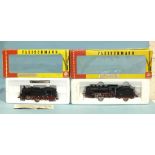 Fleischmann HO gauge, 4094 DR 0-10-0 tank locomotive, no.94 956, boxed with instructions and 7141 DR